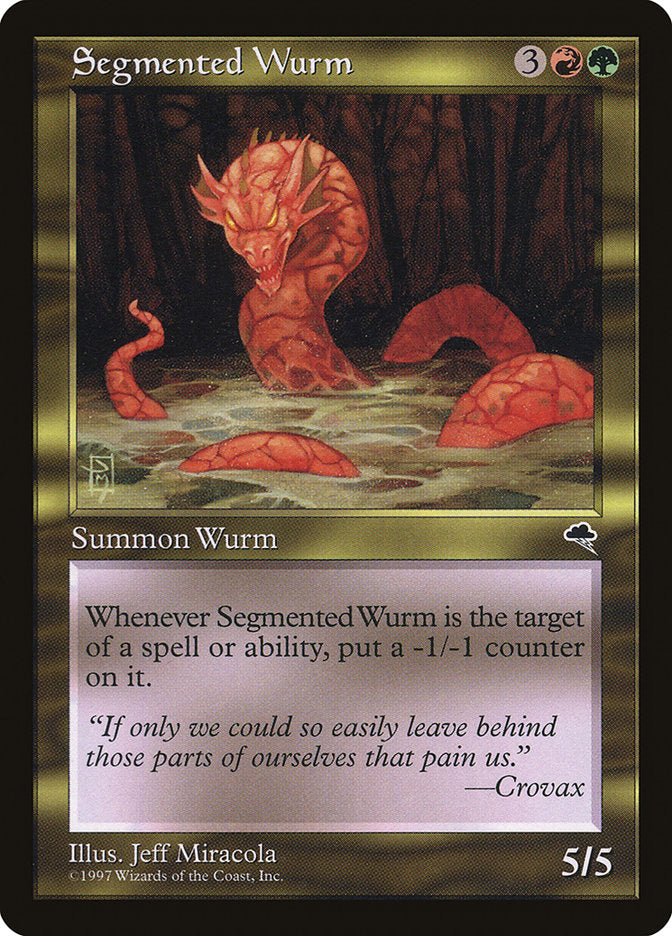 Segmented Wurm [Tempest] | Galaxy Games LLC