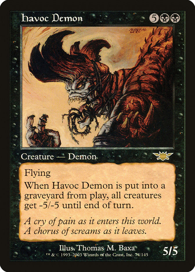 Havoc Demon [Legions] | Galaxy Games LLC