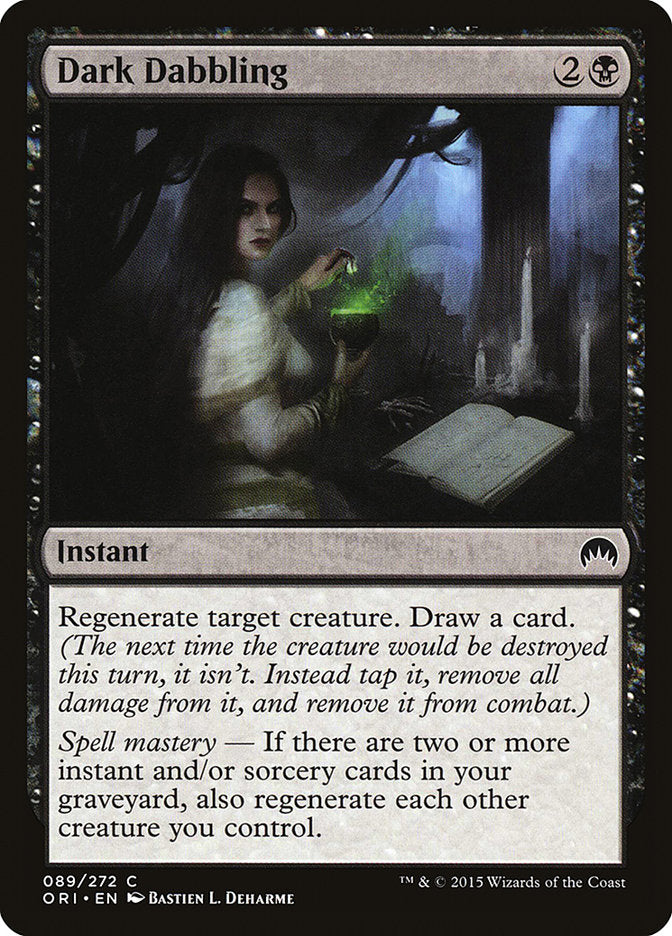 Dark Dabbling [Magic Origins] | Galaxy Games LLC