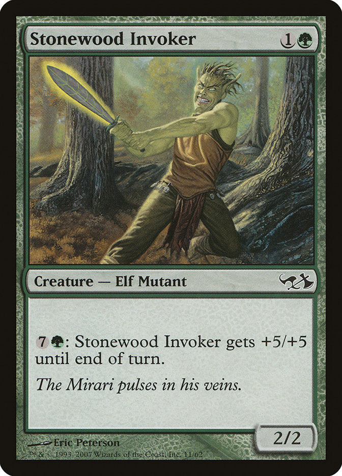 Stonewood Invoker [Duel Decks: Elves vs. Goblins] | Galaxy Games LLC