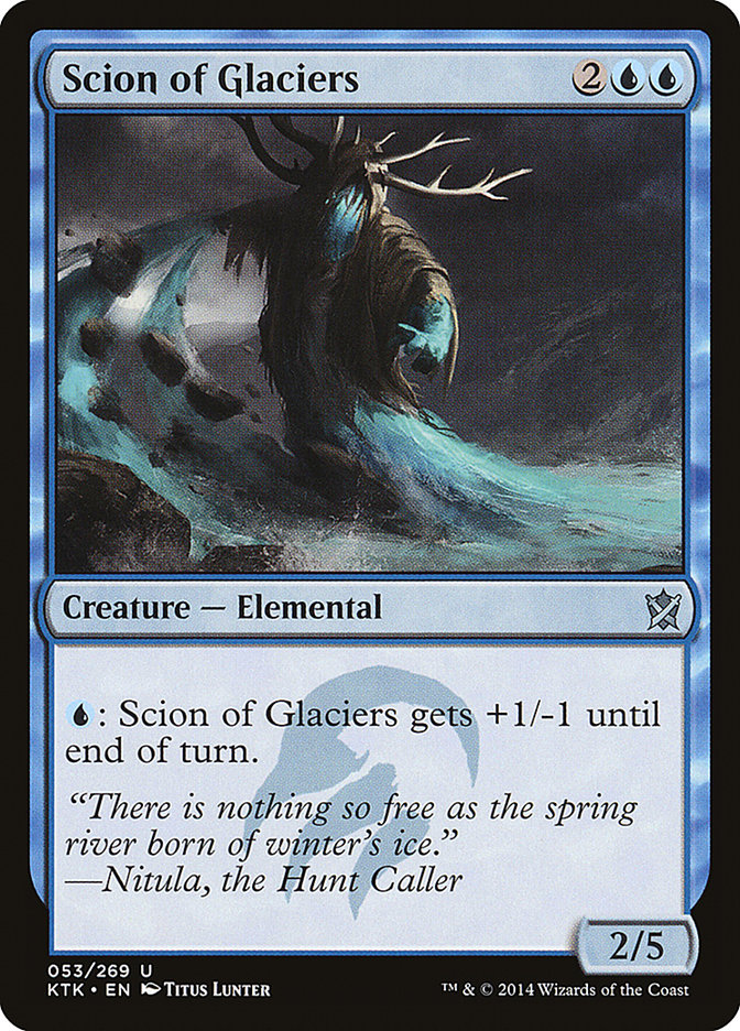 Scion of Glaciers [Khans of Tarkir] | Galaxy Games LLC