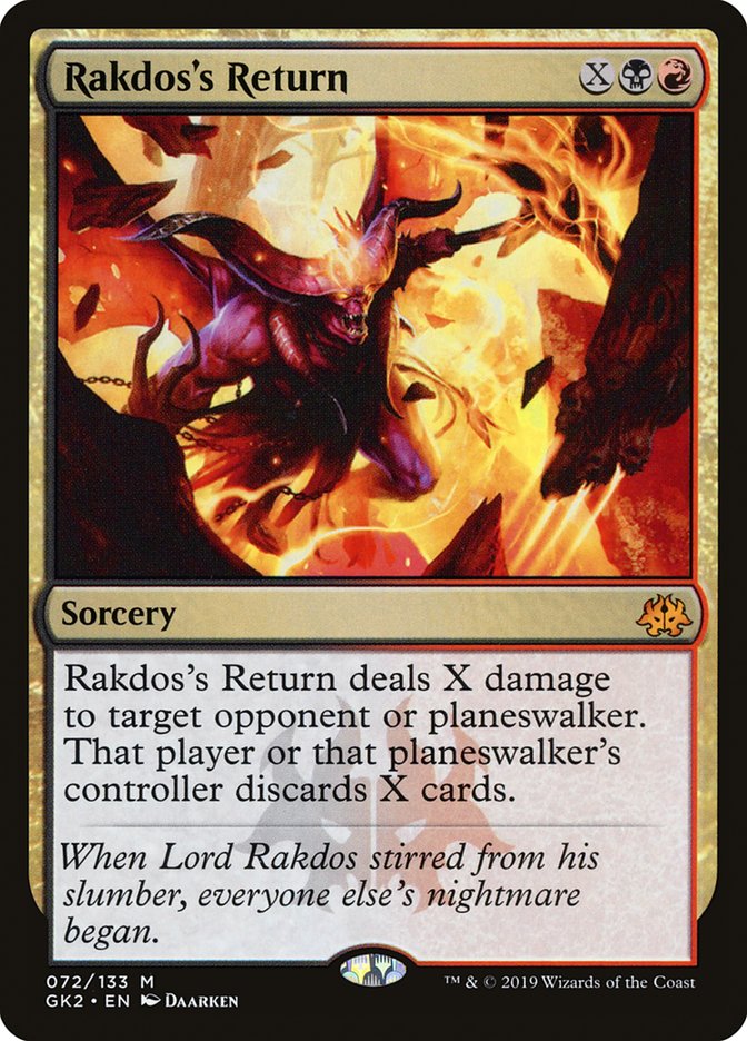 Rakdos's Return [Ravnica Allegiance Guild Kit] | Galaxy Games LLC