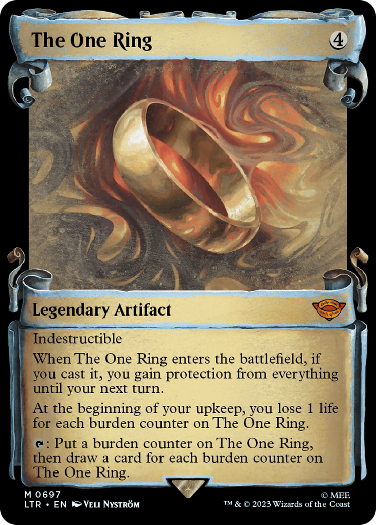 The One Ring [The Lord of the Rings: Tales of Middle-Earth Showcase Scrolls] | Galaxy Games LLC