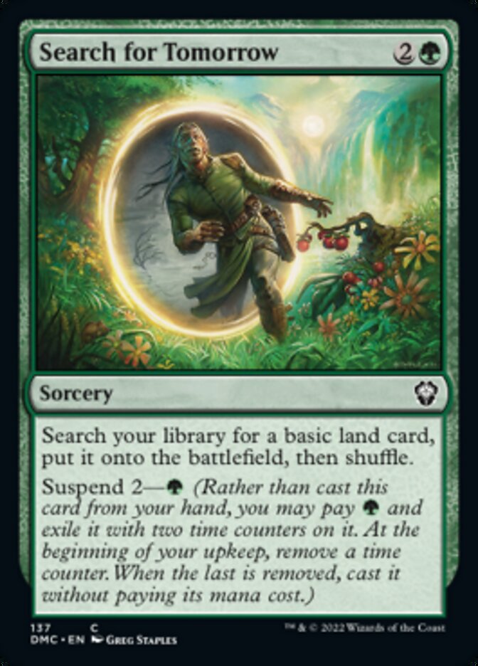 Search for Tomorrow [Dominaria United Commander] | Galaxy Games LLC