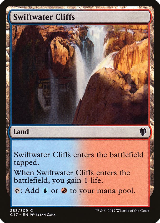 Swiftwater Cliffs [Commander 2017] | Galaxy Games LLC