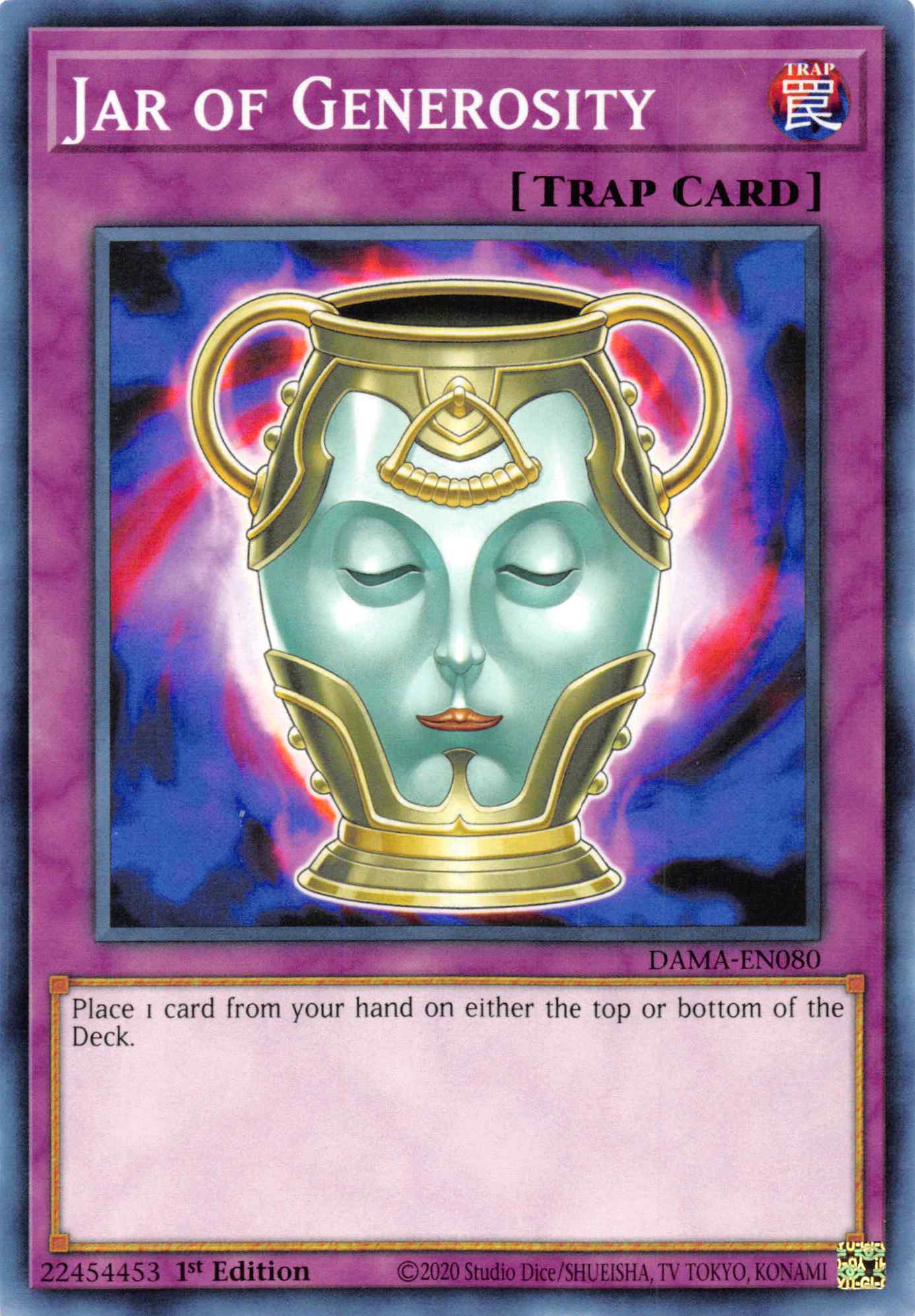 Jar of Generosity [DAMA-EN080] Common | Galaxy Games LLC
