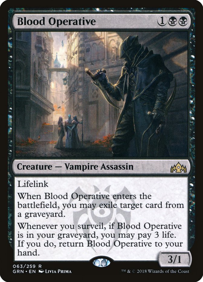 Blood Operative [Guilds of Ravnica] | Galaxy Games LLC