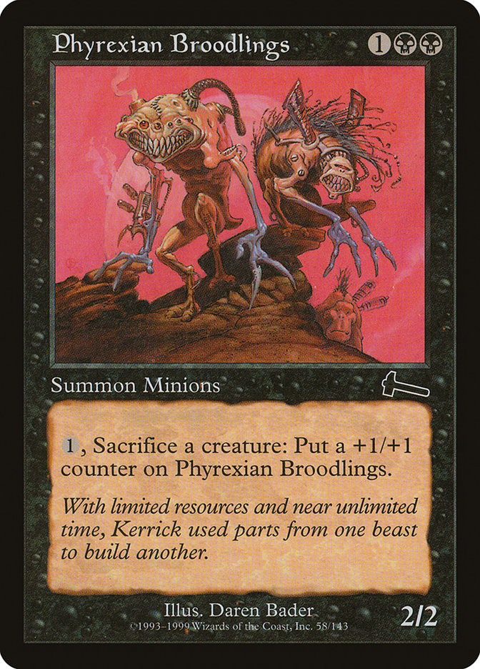Phyrexian Broodlings [Urza's Legacy] | Galaxy Games LLC