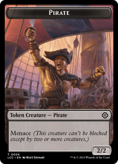 City's Blessing // Pirate (0005) Double-Sided Token [The Lost Caverns of Ixalan Commander Tokens] | Galaxy Games LLC