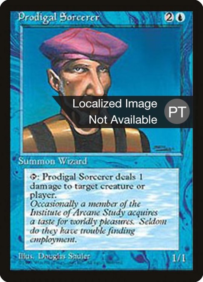 Prodigal Sorcerer [Fourth Edition (Foreign Black Border)] | Galaxy Games LLC