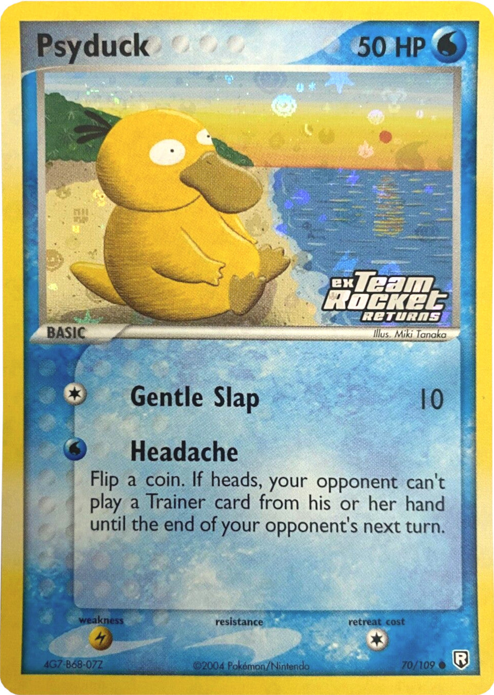 Psyduck (70/109) (Stamped) [EX: Team Rocket Returns] | Galaxy Games LLC