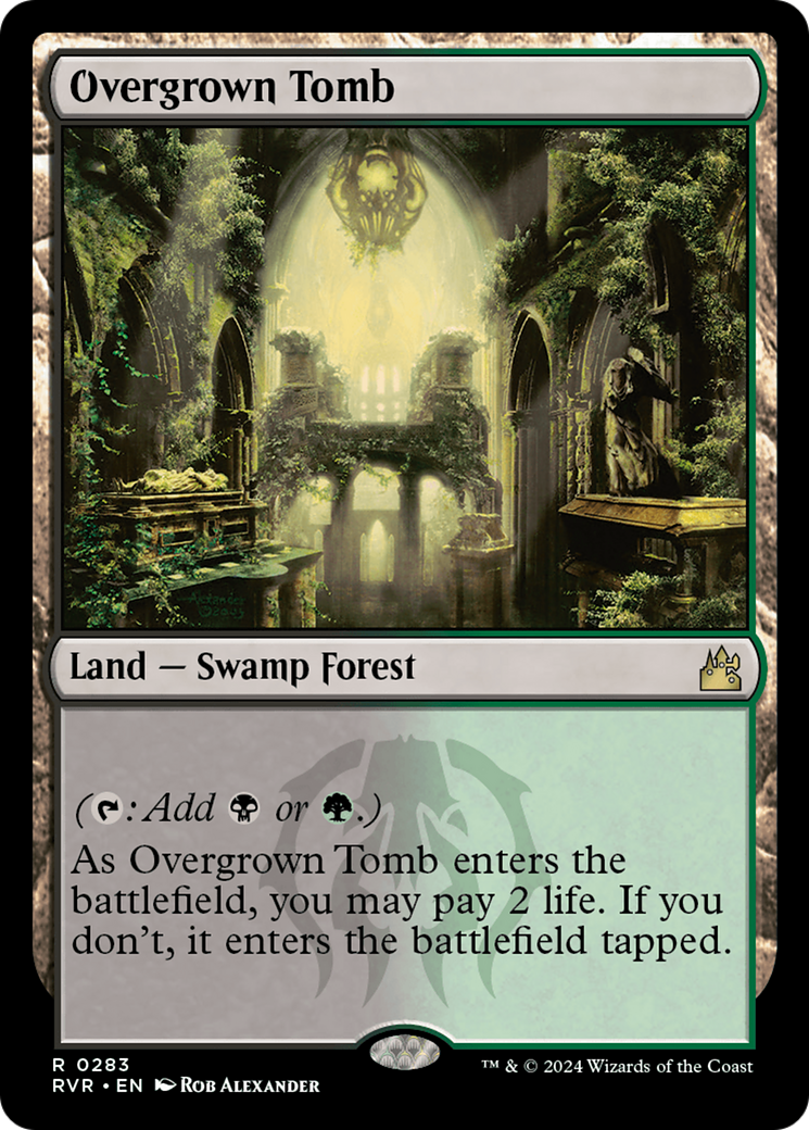 Overgrown Tomb [Ravnica Remastered] | Galaxy Games LLC