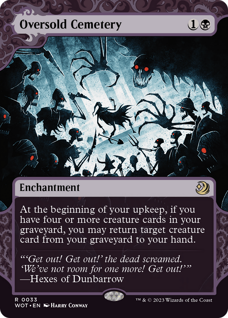 Oversold Cemetery [Wilds of Eldraine: Enchanting Tales] | Galaxy Games LLC