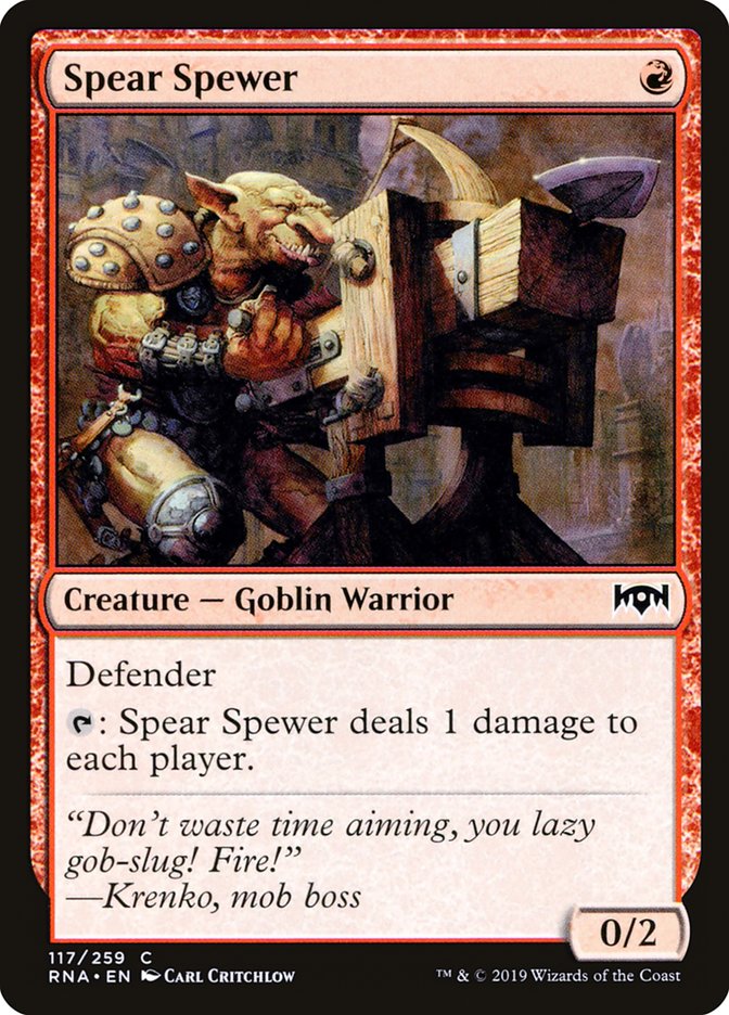 Spear Spewer [Ravnica Allegiance] | Galaxy Games LLC