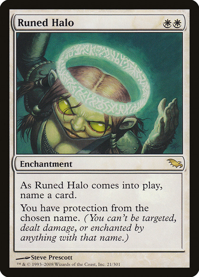 Runed Halo [Shadowmoor] | Galaxy Games LLC
