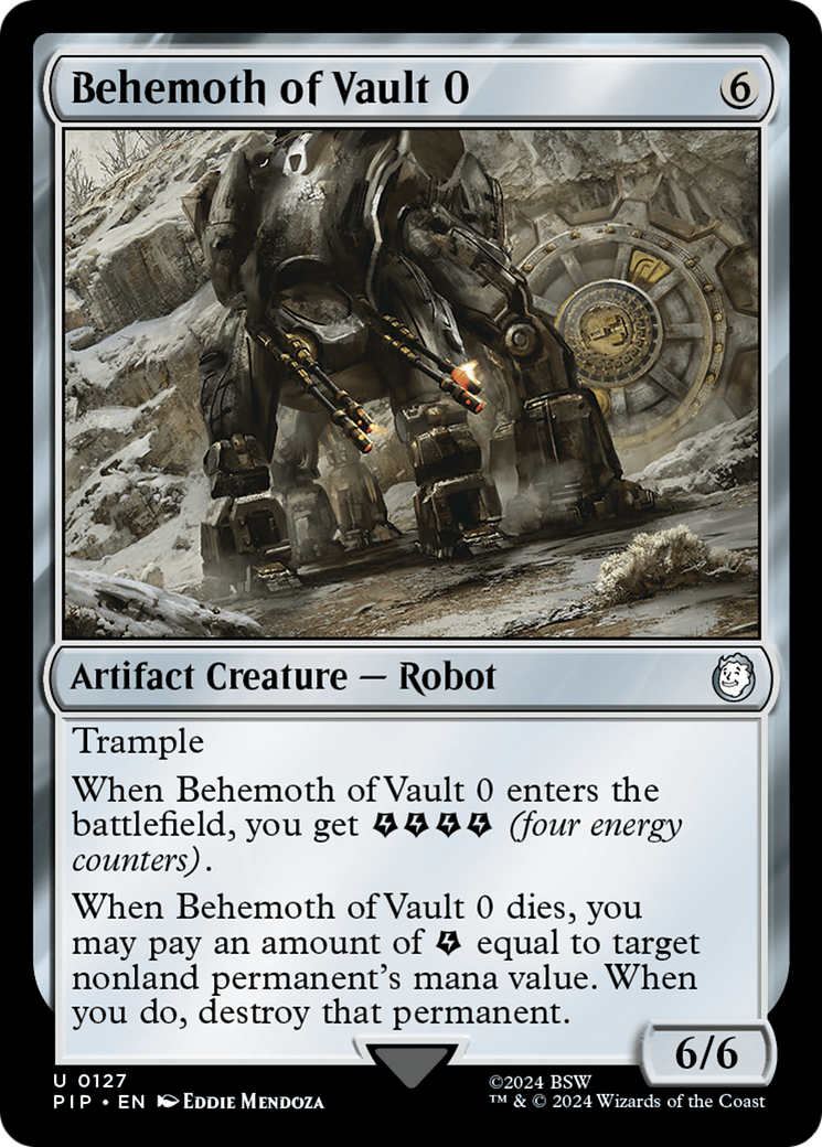 Behemoth of Vault 0 [Fallout] | Galaxy Games LLC