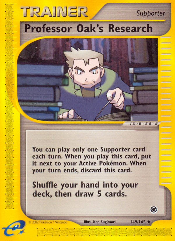 Professor Oak's Research (149/165) [Expedition: Base Set] | Galaxy Games LLC