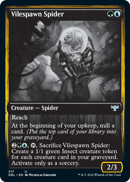 Vilespawn Spider [Innistrad: Double Feature] | Galaxy Games LLC