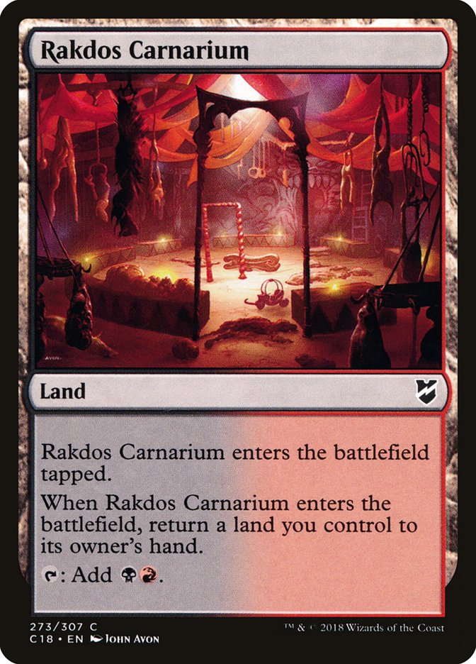 Rakdos Carnarium [Commander 2018] | Galaxy Games LLC