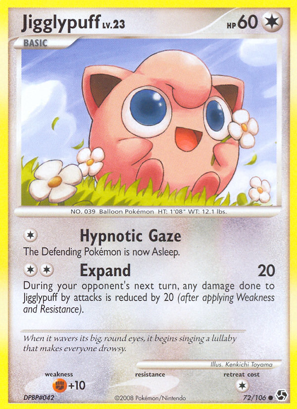 Jigglypuff (72/106) [Diamond & Pearl: Great Encounters] | Galaxy Games LLC