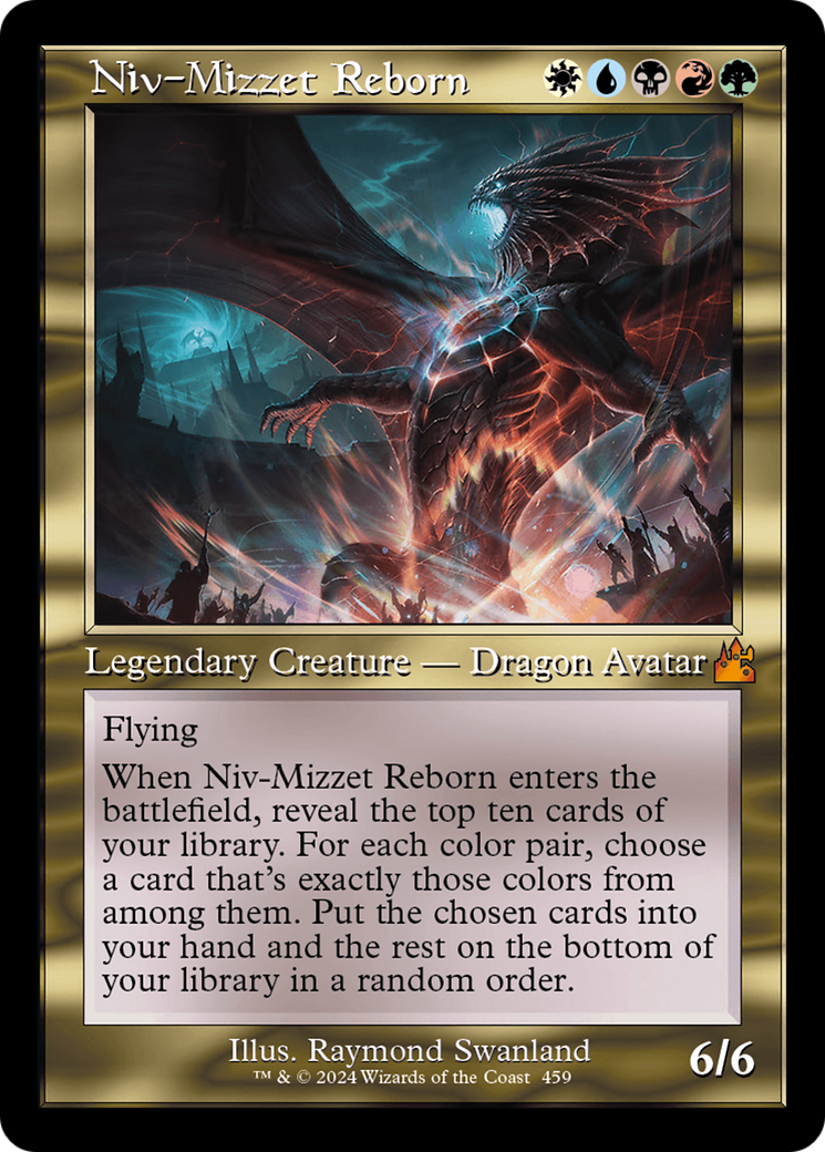 Niv-Mizzet Reborn (Retro Frame) [Ravnica Remastered] | Galaxy Games LLC