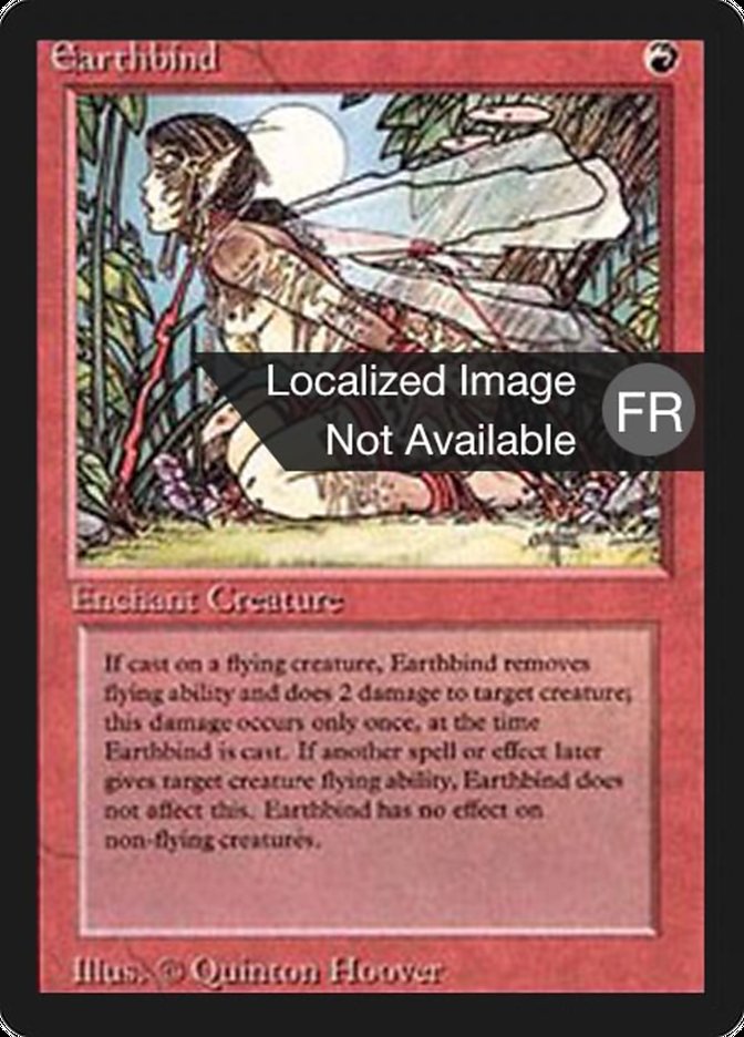 Earthbind [Foreign Black Border] | Galaxy Games LLC