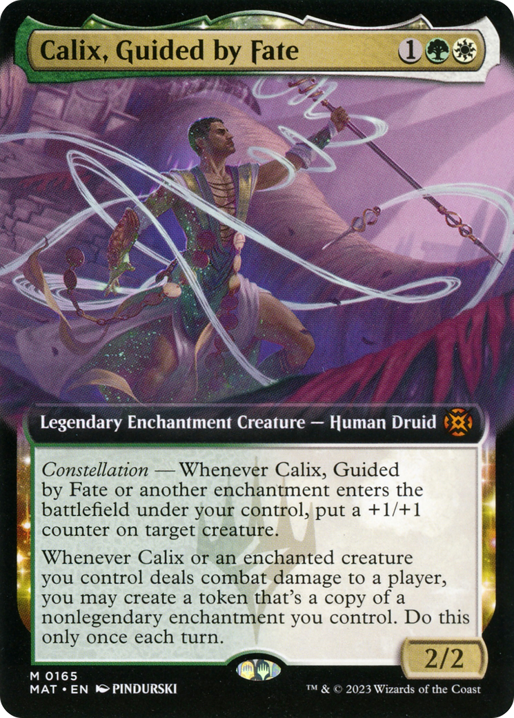 Calix, Guided by Fate (Extended Art) [March of the Machine: The Aftermath] | Galaxy Games LLC