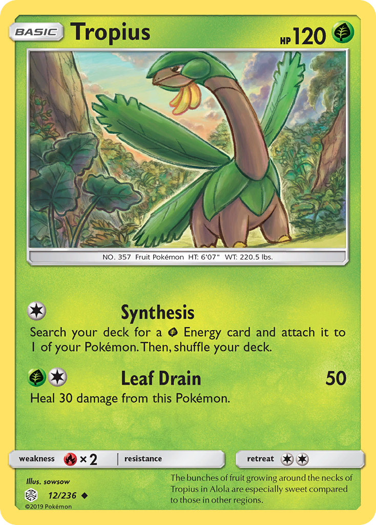 Tropius (12/236) [Sun & Moon: Cosmic Eclipse] | Galaxy Games LLC