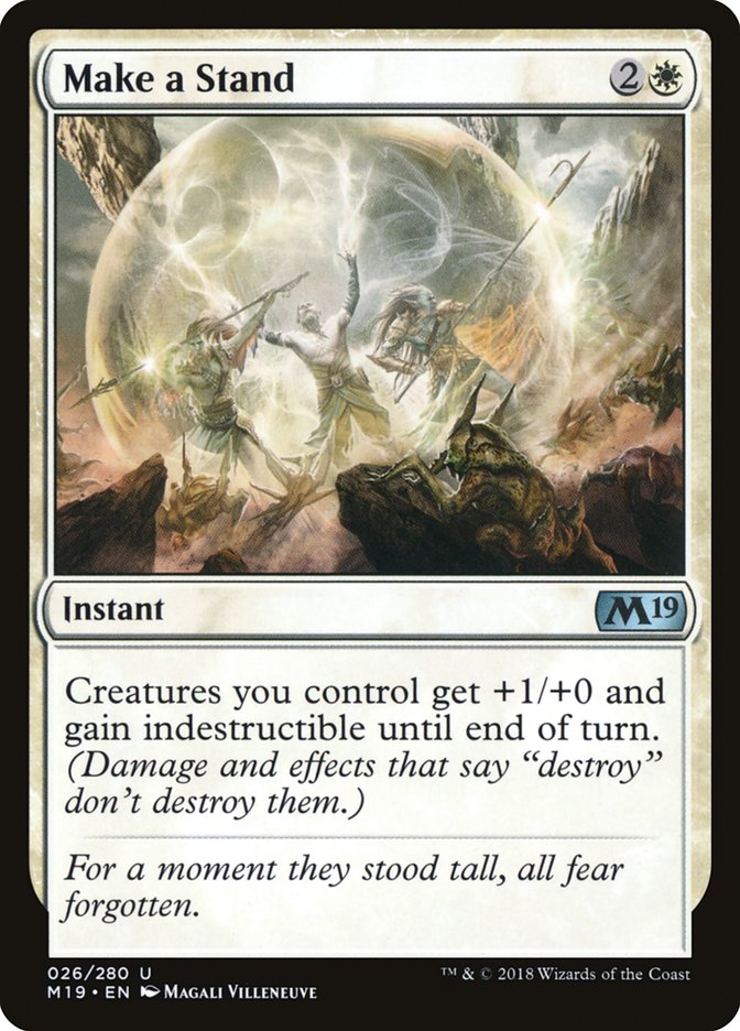 Make a Stand [Core Set 2019] | Galaxy Games LLC