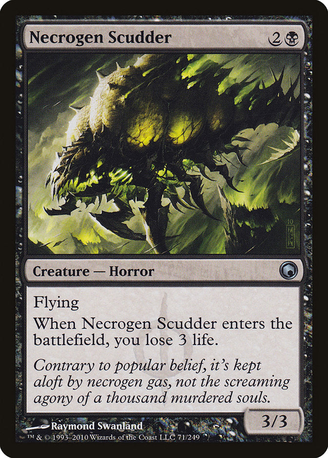 Necrogen Scudder [Scars of Mirrodin] | Galaxy Games LLC