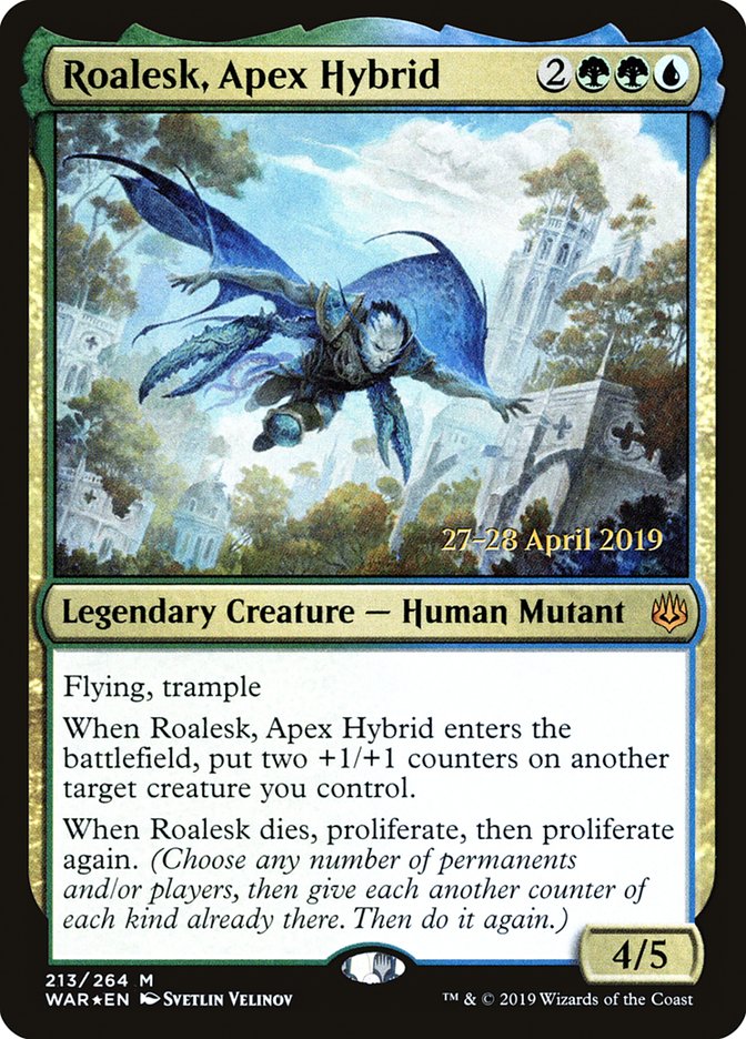 Roalesk, Apex Hybrid [War of the Spark Prerelease Promos] | Galaxy Games LLC