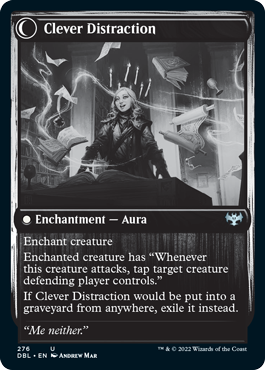 Distracting Geist // Clever Distraction [Innistrad: Double Feature] | Galaxy Games LLC