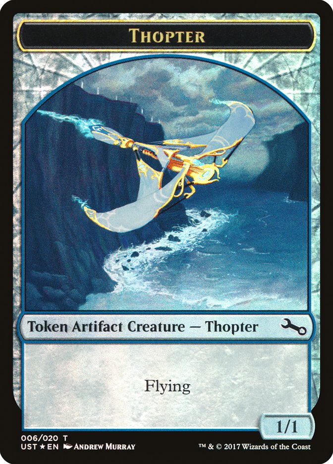 Thopter // Thopter Double-sided Token [Unstable Tokens] | Galaxy Games LLC