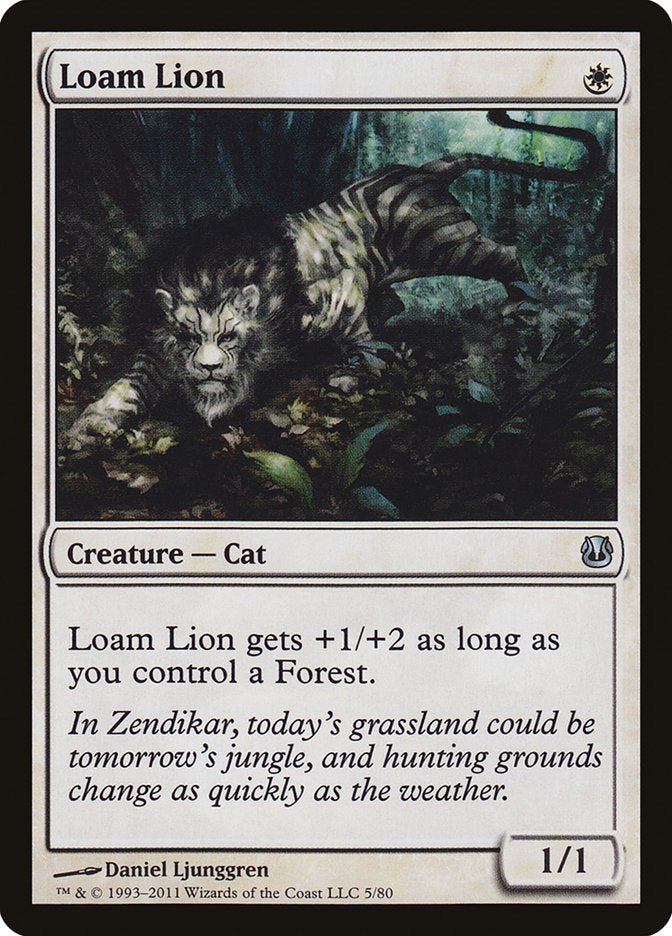 Loam Lion [Duel Decks: Ajani vs. Nicol Bolas] | Galaxy Games LLC