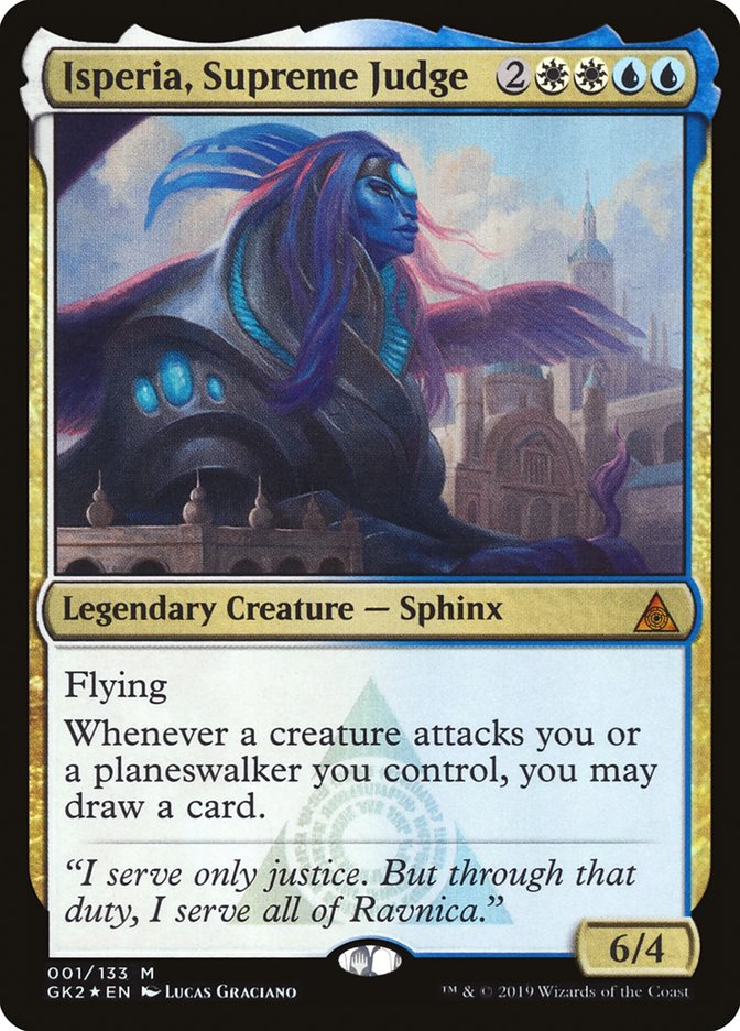 Isperia, Supreme Judge [Ravnica Allegiance Guild Kit] | Galaxy Games LLC