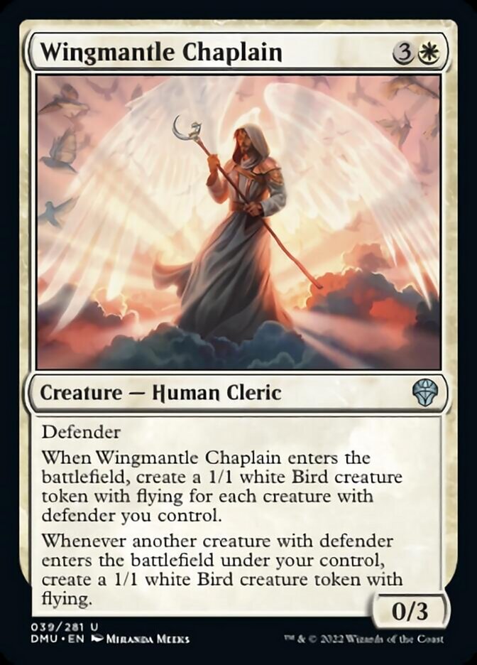Wingmantle Chaplain [Dominaria United] | Galaxy Games LLC