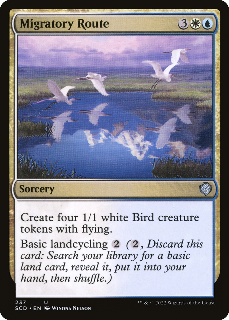 Migratory Route [Starter Commander Decks] | Galaxy Games LLC