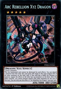 Arc Rebellion Xyz Dragon [PHRA-EN041] Secret Rare | Galaxy Games LLC