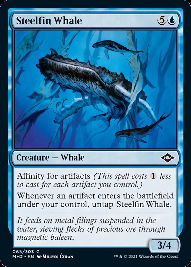 Steelfin Whale [Modern Horizons 2] | Galaxy Games LLC