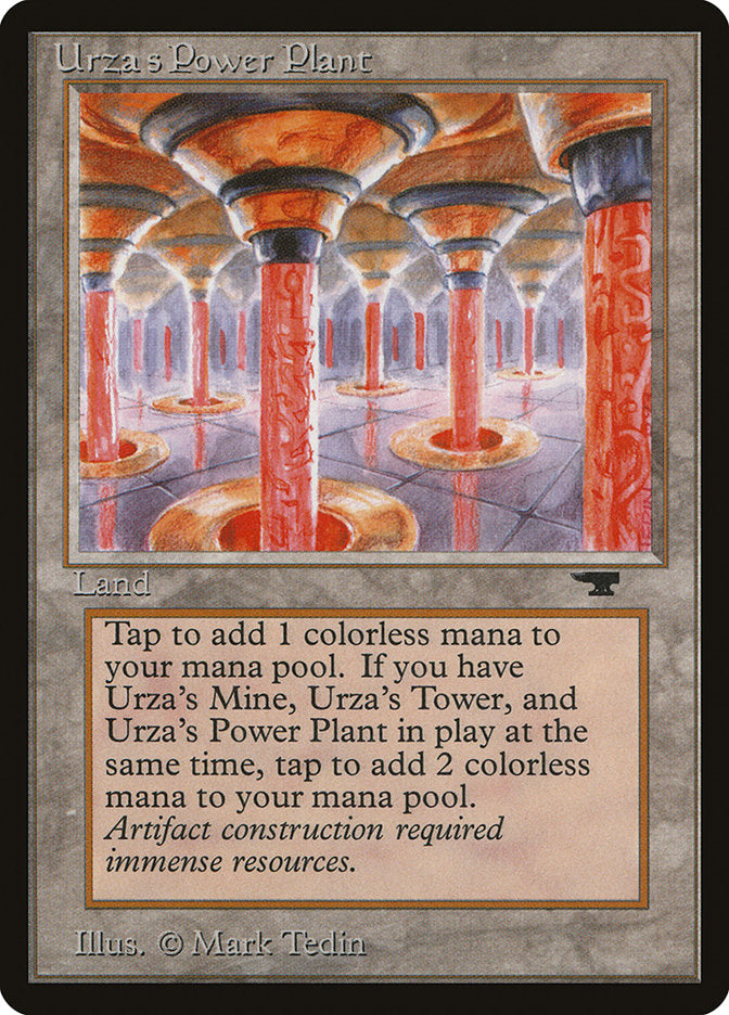Urza's Power Plant (Red Columns) [Antiquities] | Galaxy Games LLC