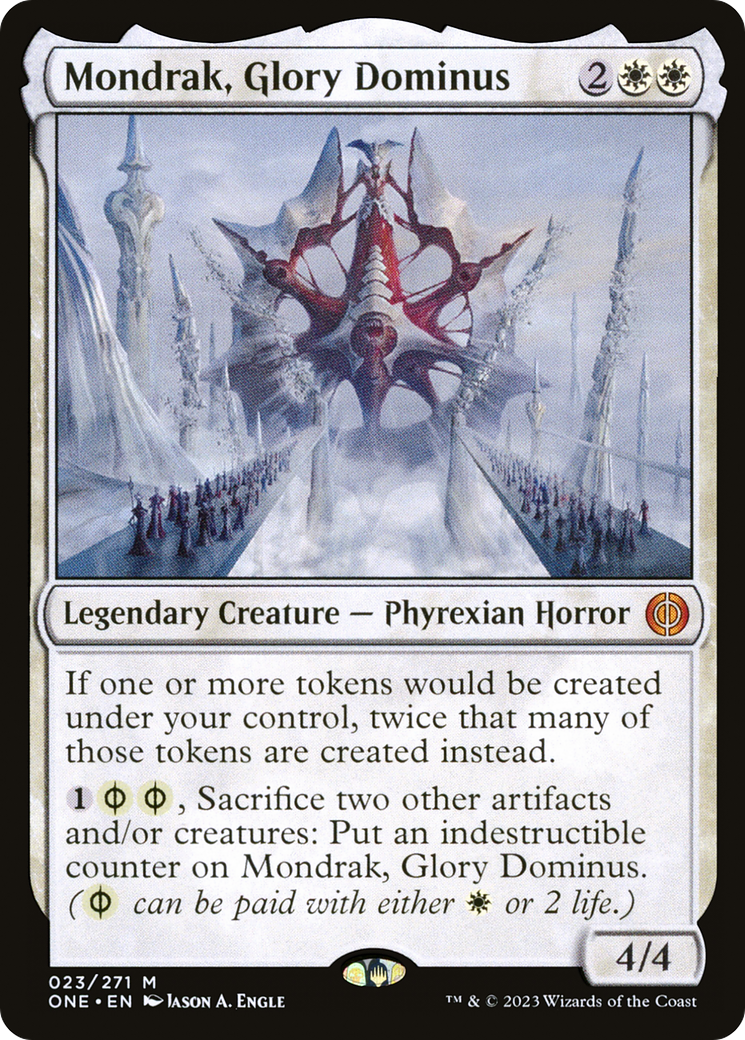 Mondrak, Glory Dominus [Phyrexia: All Will Be One] | Galaxy Games LLC