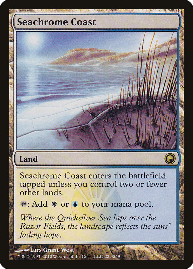 Seachrome Coast [Scars of Mirrodin] | Galaxy Games LLC