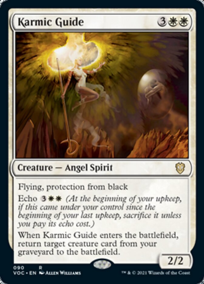 Karmic Guide [Innistrad: Crimson Vow Commander] | Galaxy Games LLC