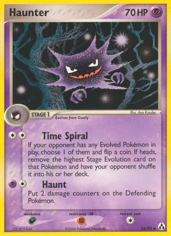 Haunter (35/92) [EX: Legend Maker] | Galaxy Games LLC