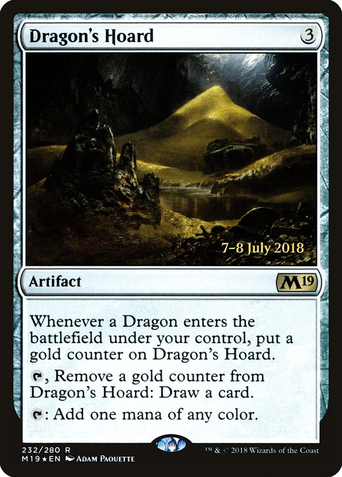 Dragon's Hoard [Core Set 2019 Prerelease Promos] | Galaxy Games LLC