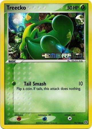 Treecko (70/106) (Stamped) [EX: Emerald] | Galaxy Games LLC