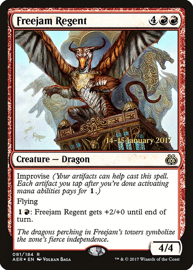 Freejam Regent [Aether Revolt Prerelease Promos] | Galaxy Games LLC