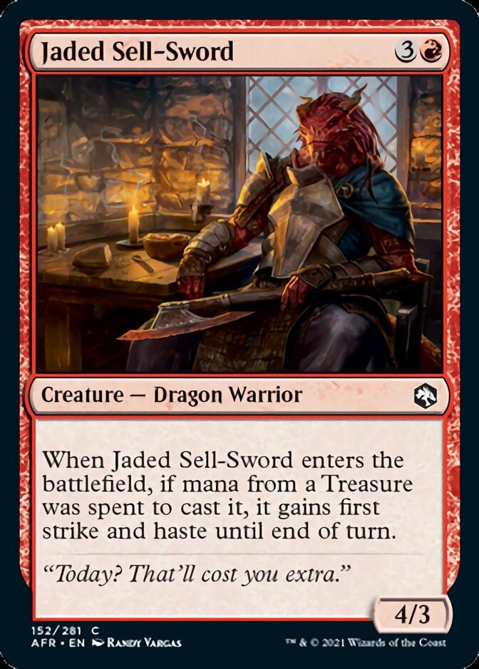 Jaded Sell-Sword [Dungeons & Dragons: Adventures in the Forgotten Realms] | Galaxy Games LLC