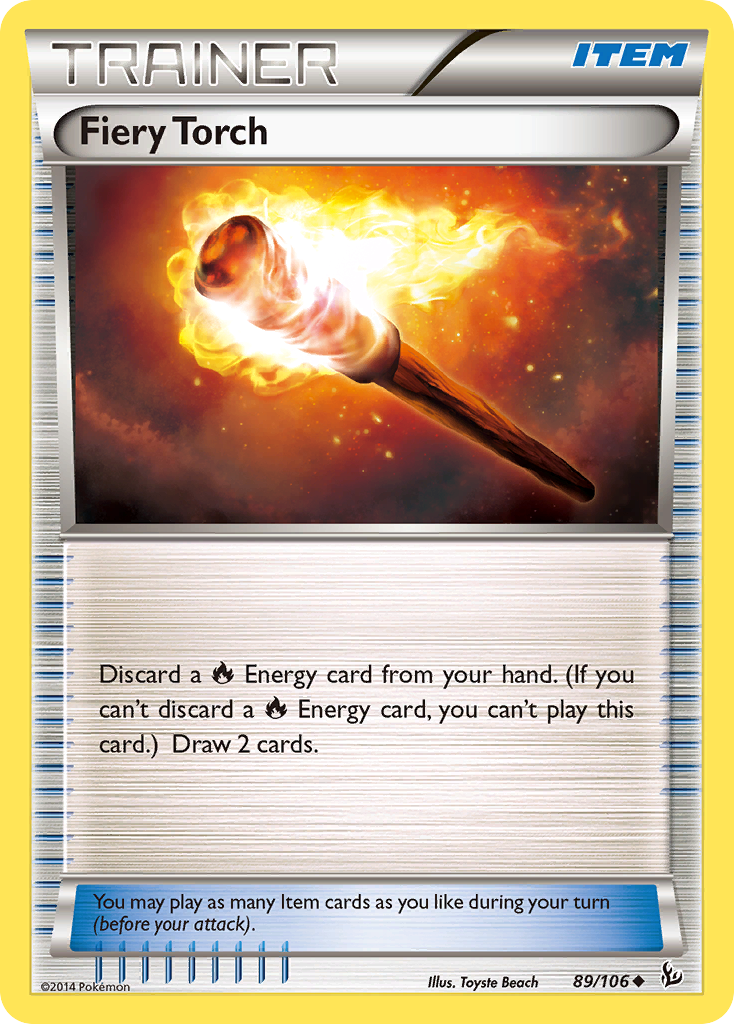 Fiery Torch (89/106) [XY: Flashfire] | Galaxy Games LLC