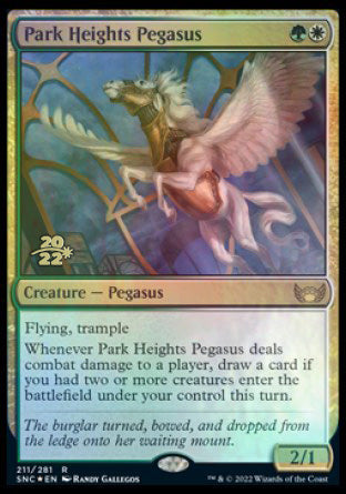 Park Heights Pegasus [Streets of New Capenna Prerelease Promos] | Galaxy Games LLC